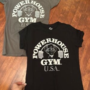 New Sz L Women Powerhouse shirts